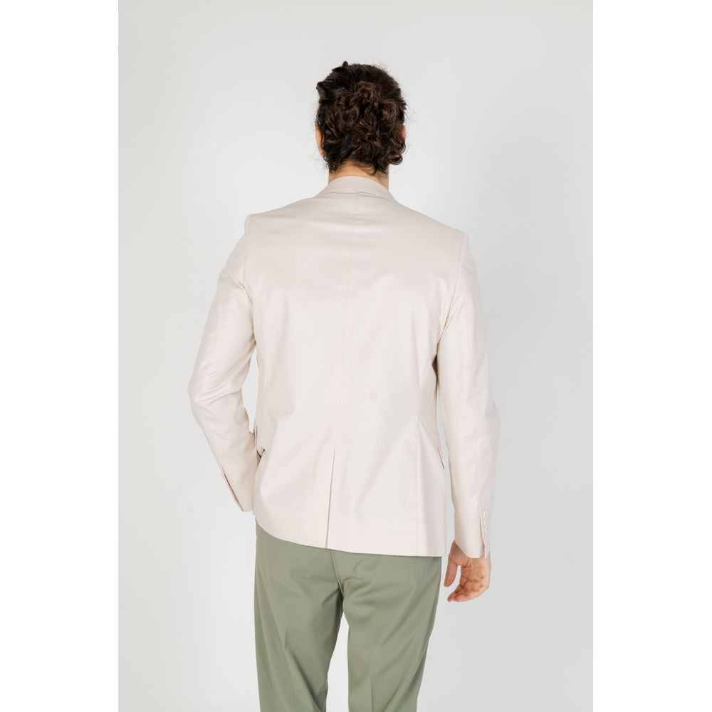 Antony Morato – Cremefarbener Baumwollblazer