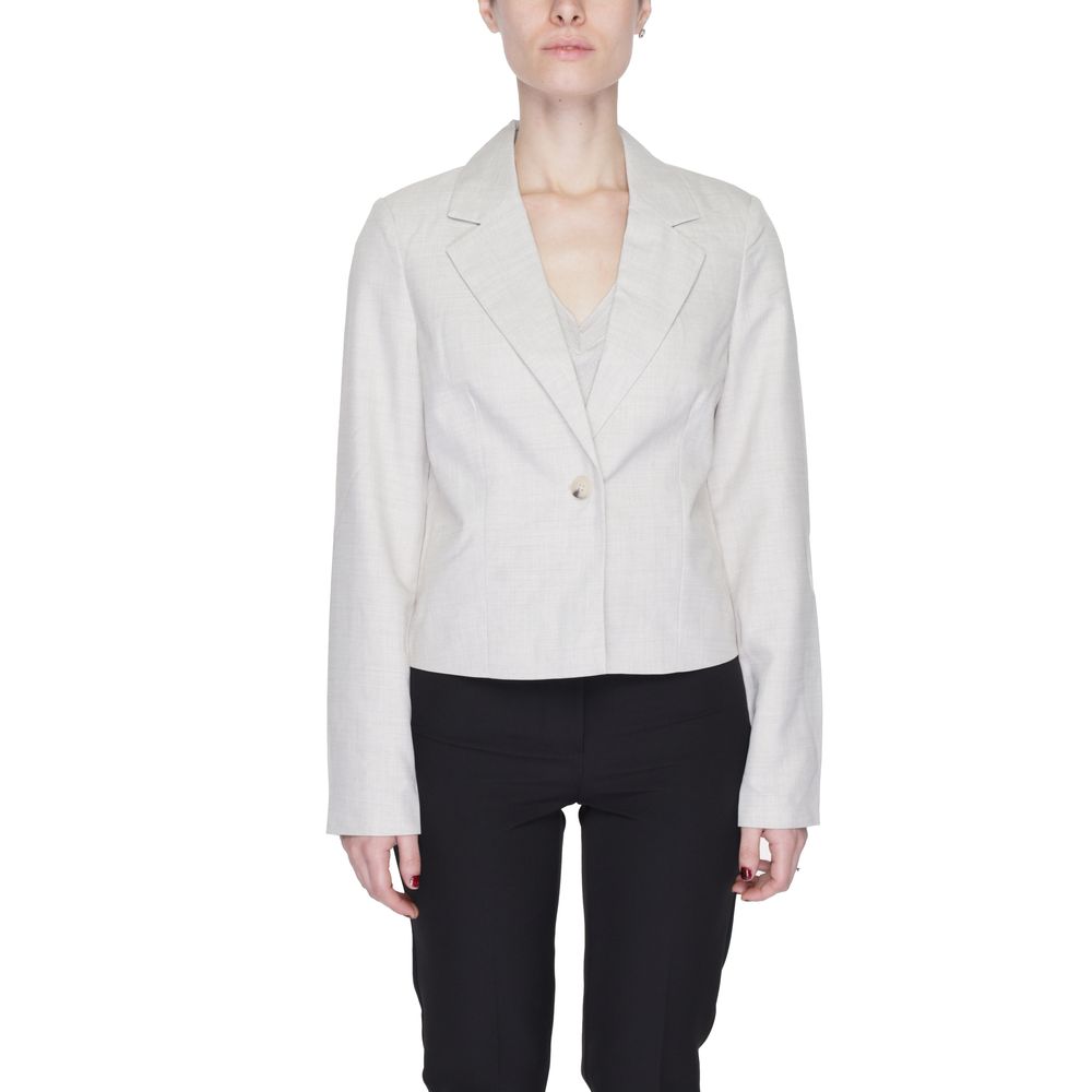 Vero Moda – Grauer Polyester-Blazer