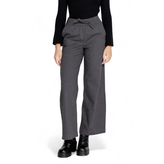 Jacqueline De Yong Graue Baumwollhose