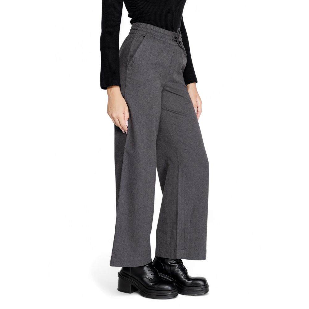 Jacqueline De Yong Graue Baumwollhose