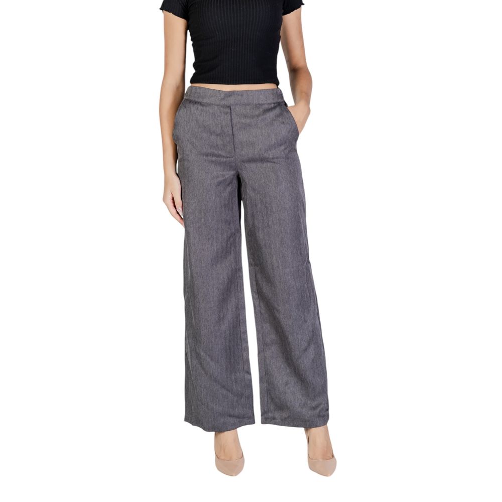 Jacqueline De Yong Graue Polyesterhose