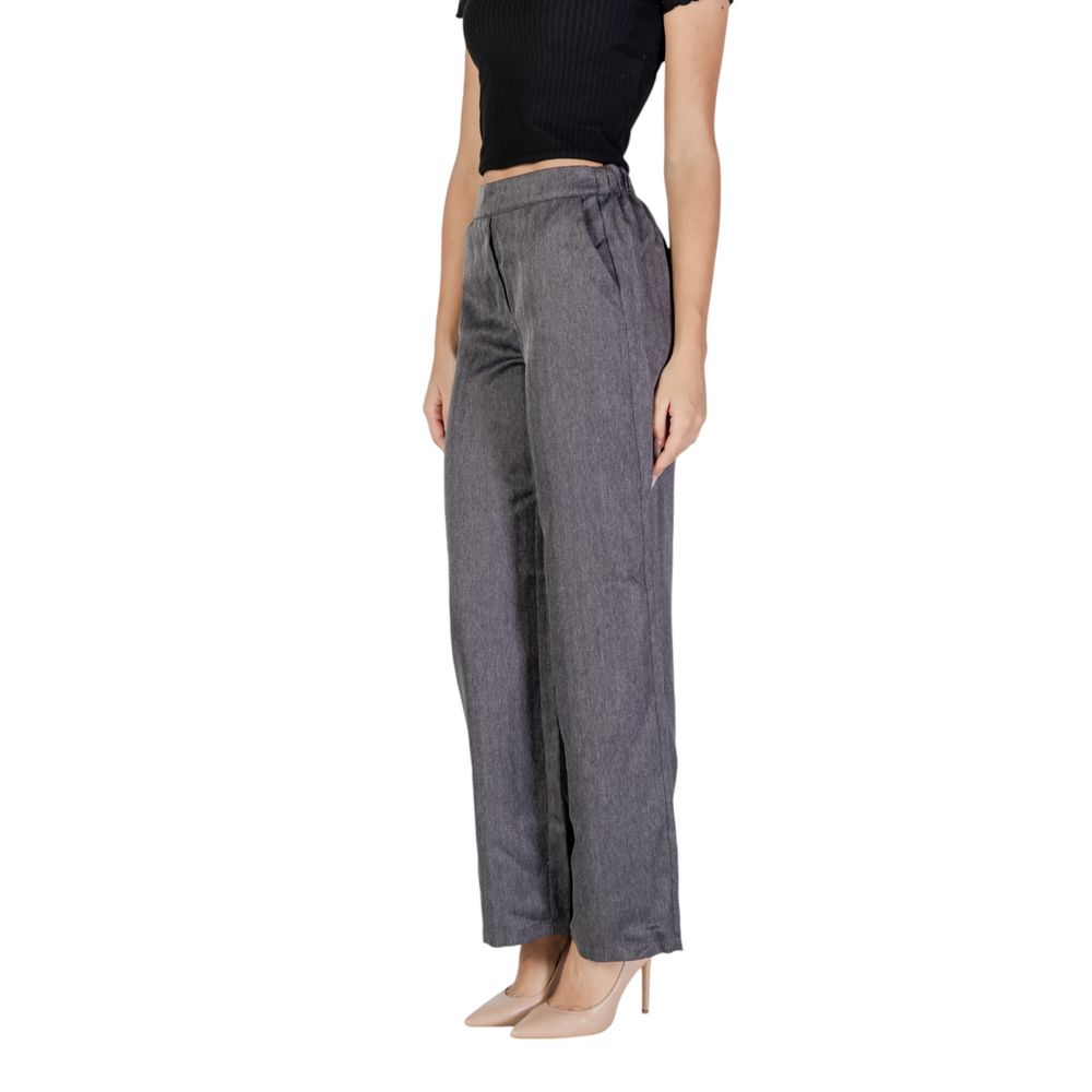 Jacqueline De Yong Graue Polyesterhose