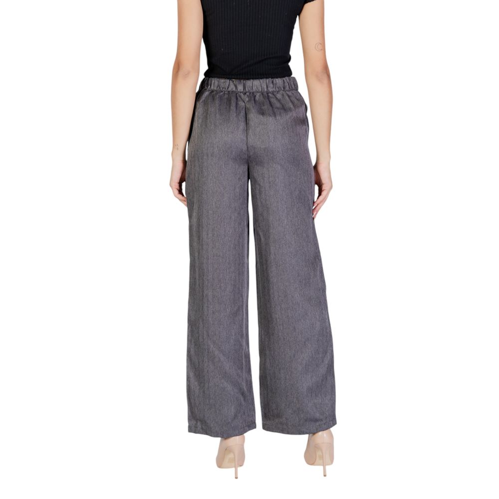 Jacqueline De Yong Graue Polyesterhose