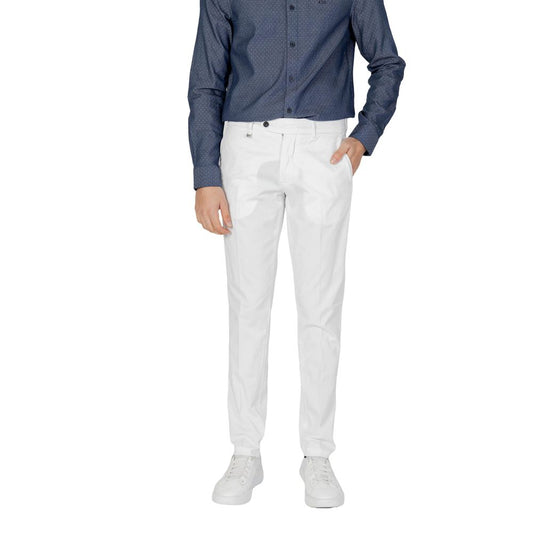 Antony Morato – Cremefarbene Skinny-Hose aus Baumwolle
