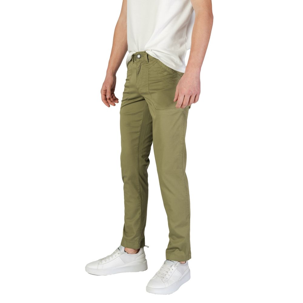 Grüne Baumwollhose von Refrigiwear
