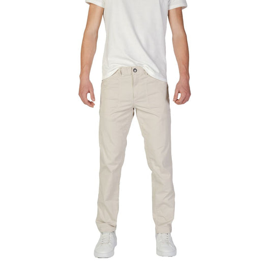 Beige Baumwollhose von Refrigiwear