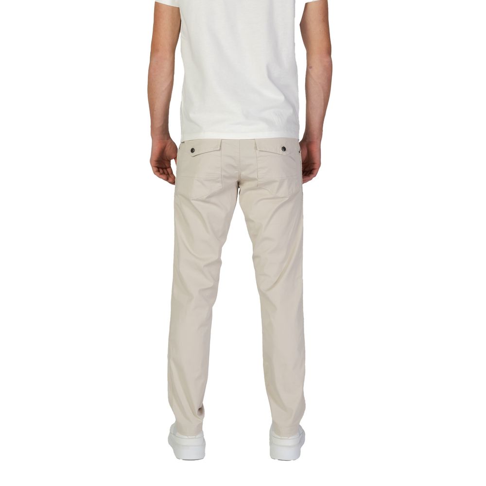 Beige Baumwollhose von Refrigiwear