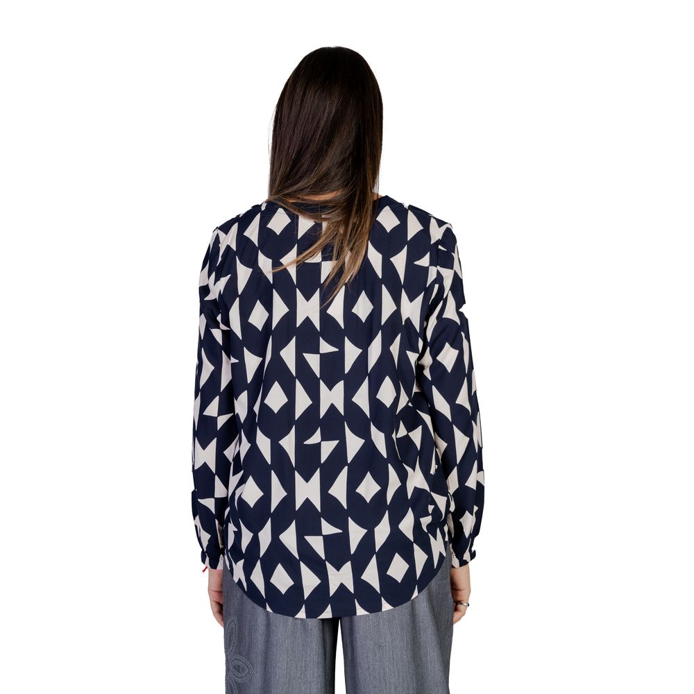 Street One – Blaue Viskosebluse