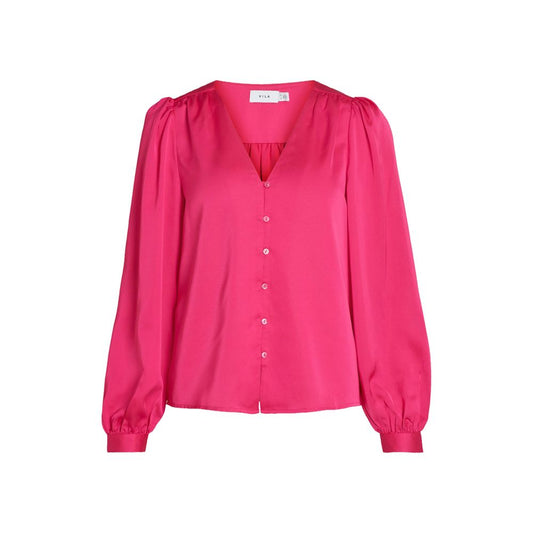 Vila Clothes – Rosa Polyesterbluse