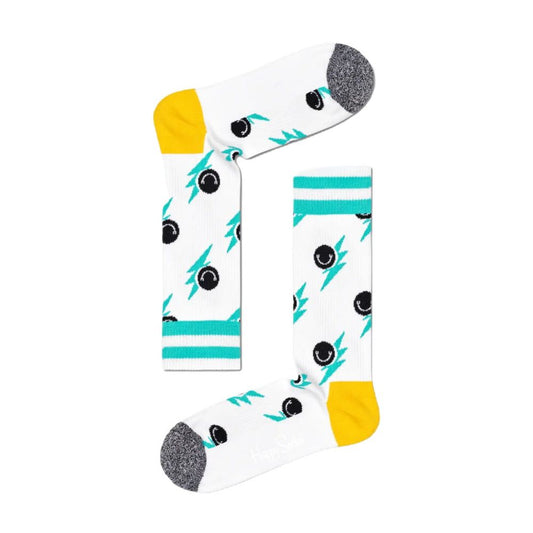 Happy Socks Weiße Baumwollsocken