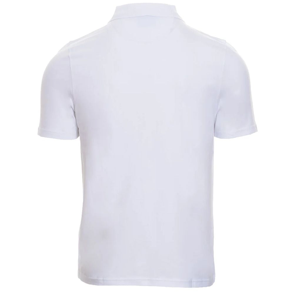 Weißes Poloshirt aus Baumwolle von Alpha Studio