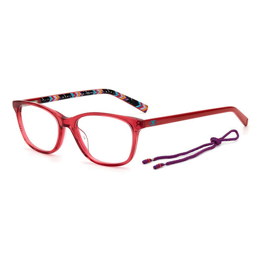 M Missoni Rote Acetatrahmen