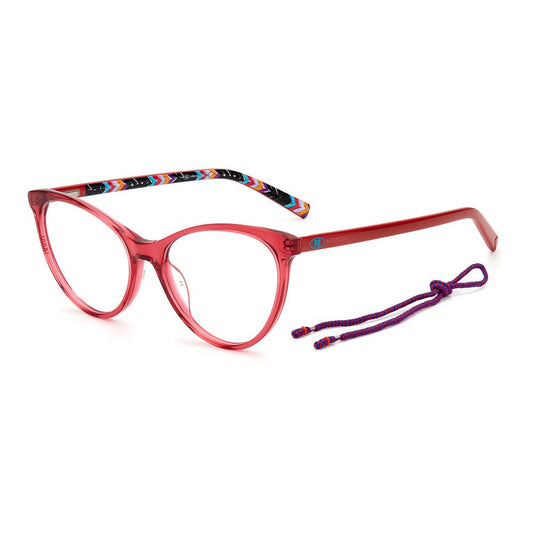 M Missoni Rote Acetatrahmen