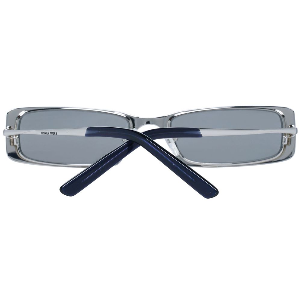 More &amp; More Sonnenbrille aus silbernem Metall