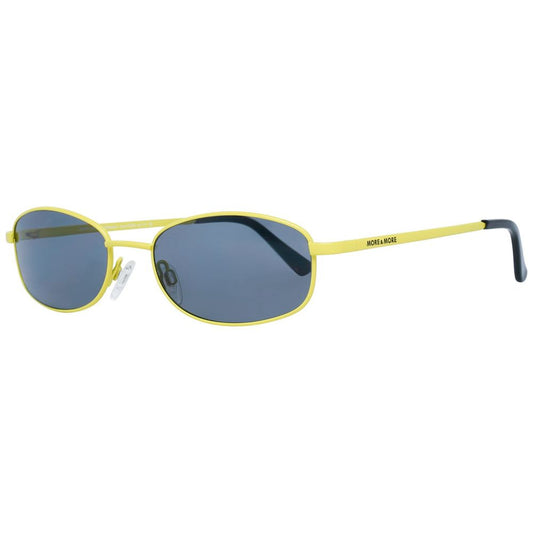 More &amp; More Sonnenbrille aus gelbem Metall