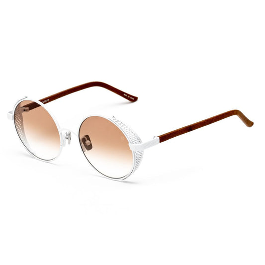Belstaff Sonnenbrille aus weißem Titan