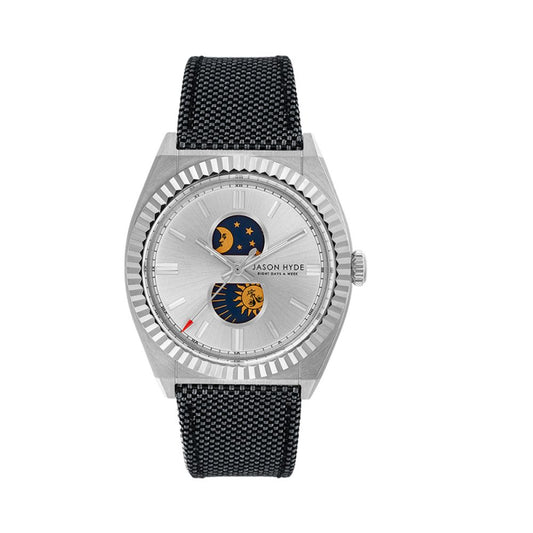 Jason Hyde – Blaue Polycarbonat-Uhr
