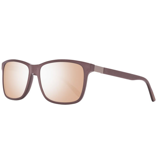 Helly Hansen – Braune Sonnenbrille aus Kunststoff