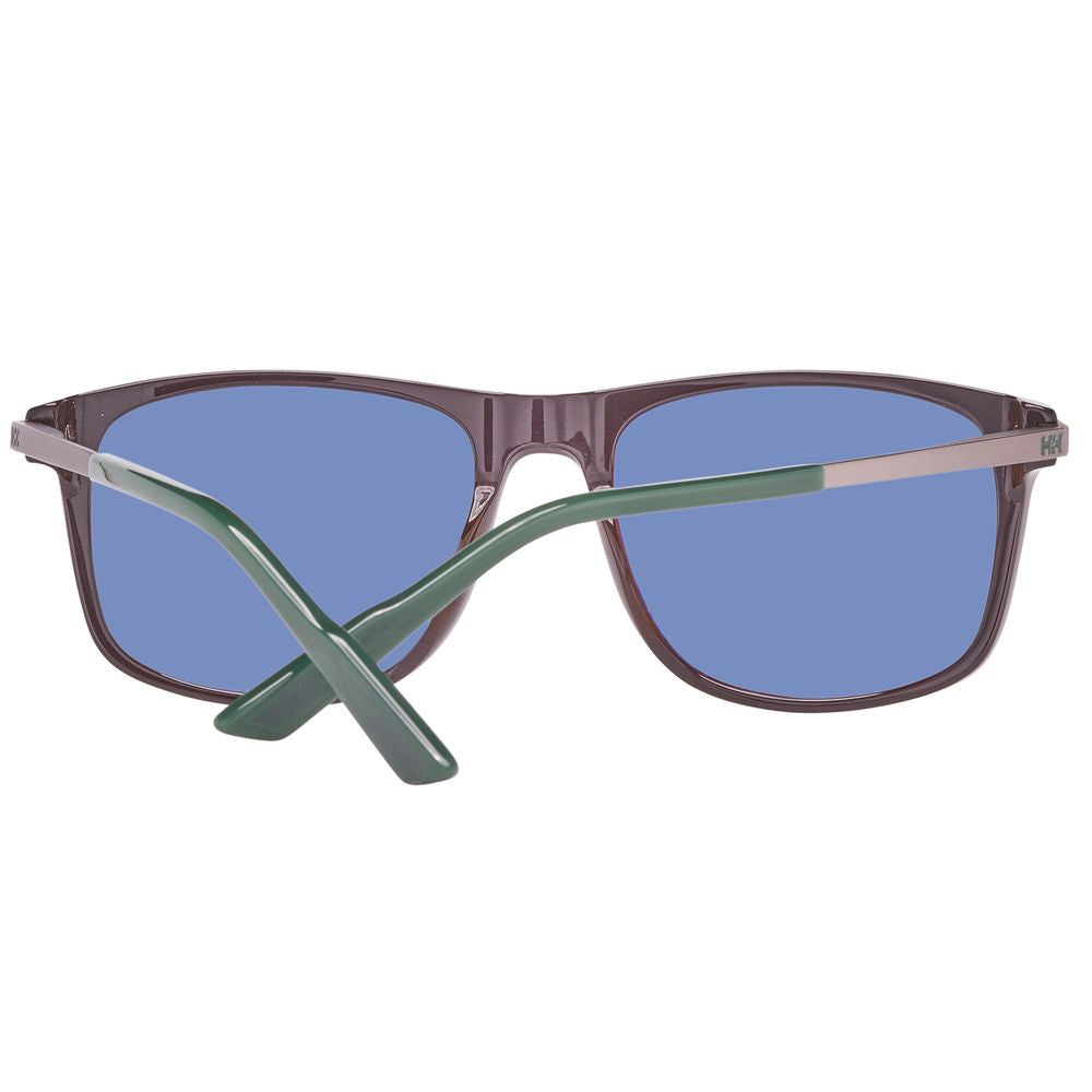 Helly Hansen – Braune Sonnenbrille aus Kunststoff