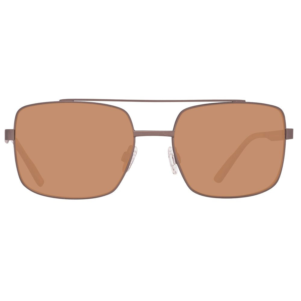 Helly Hansen – Braune Metallsonnenbrille