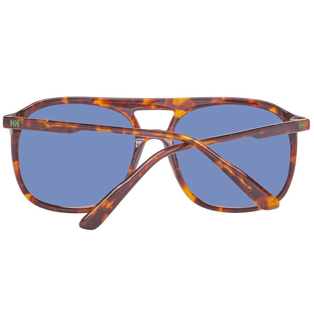 Helly Hansen – Braune Sonnenbrille aus Kunststoff
