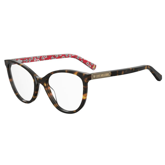 Love Moschino – Zweifarbige Acetat-Brille