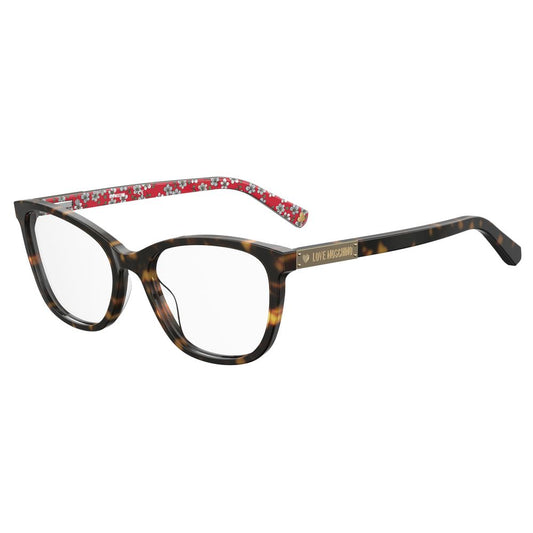 Love Moschino – Zweifarbige Acetat-Brille