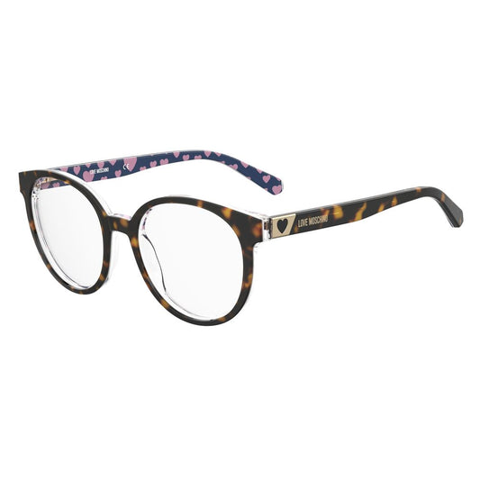 Love Moschino – Zweifarbige Acetat-Brille