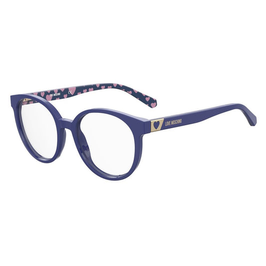 Love Moschino – Blaue Acetat-Brille