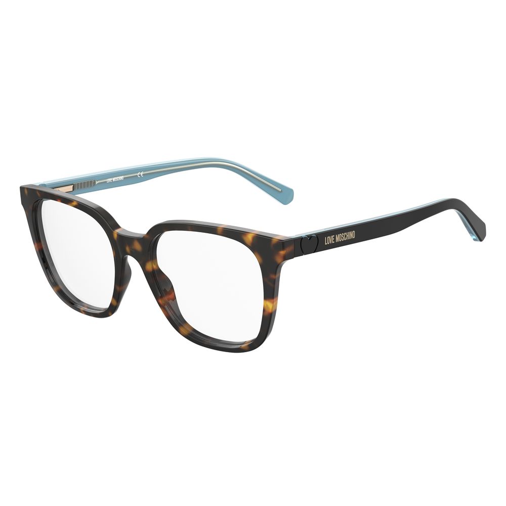 Love Moschino – Zweifarbige Acetat-Brille