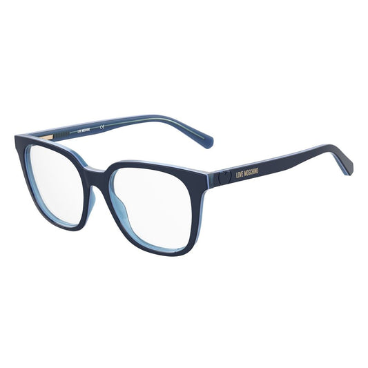 Love Moschino – Blaue Acetat-Brille