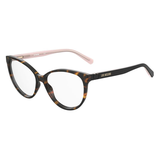 Love Moschino – Zweifarbige Acetat-Brille