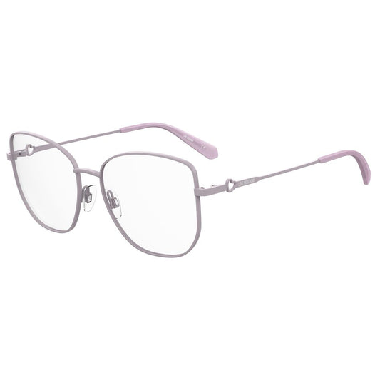 Love Moschino – Lila Metallrahmen