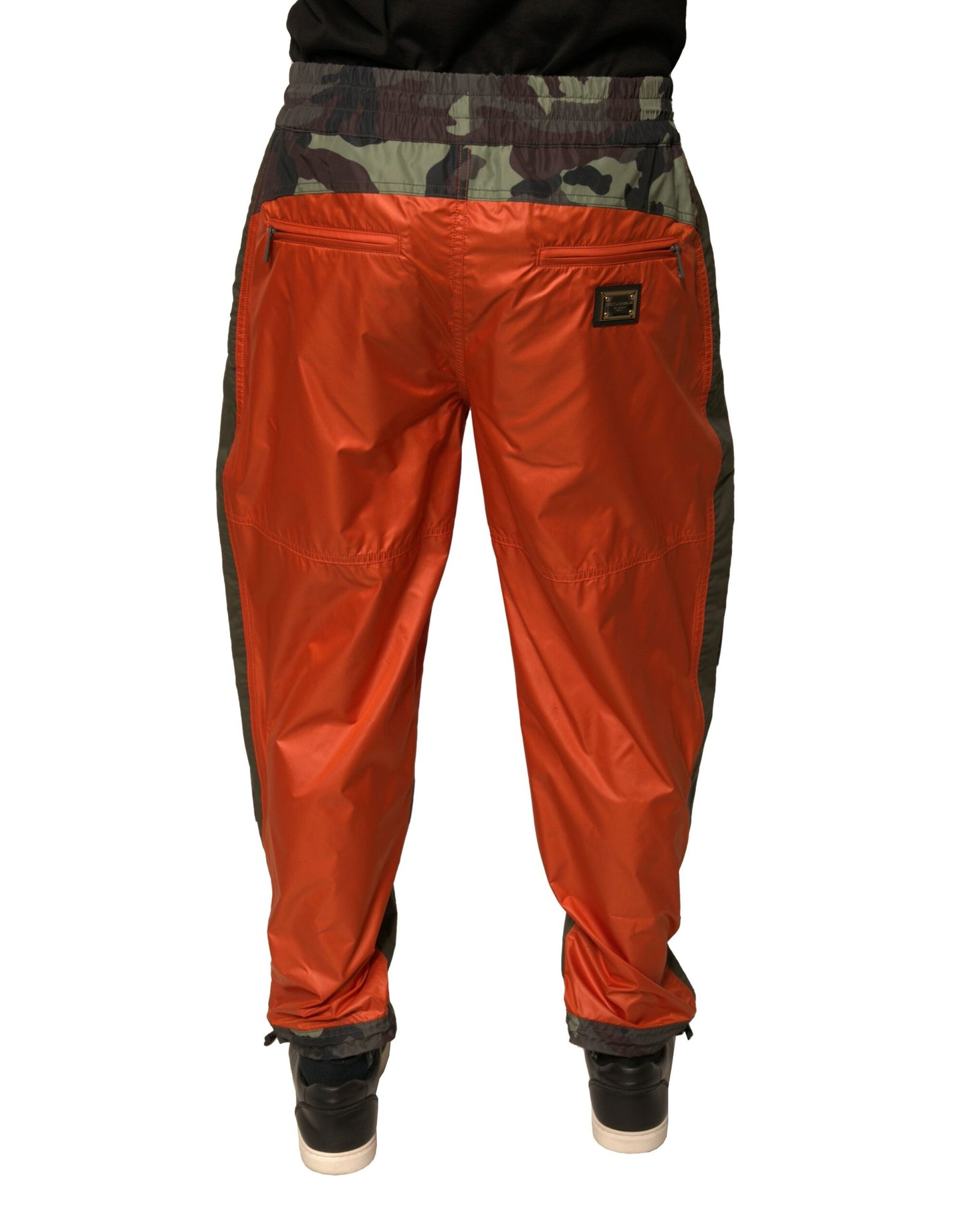 Dolce &amp; Gabbana – Mehrfarbige Cargo-Jogginghose mit Camouflage-Muster