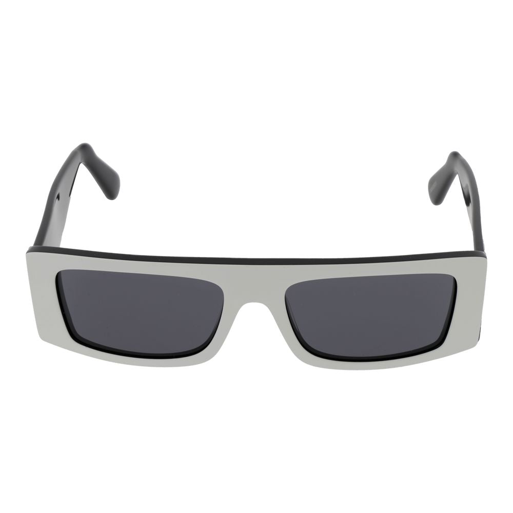 GCDS – Weiße Unisex-Sonnenbrille