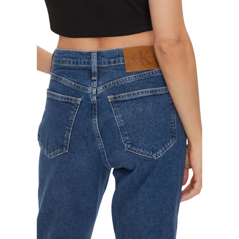 Calvin Klein Jeans – Blaue Slim-Fit-Jeans aus Baumwolle