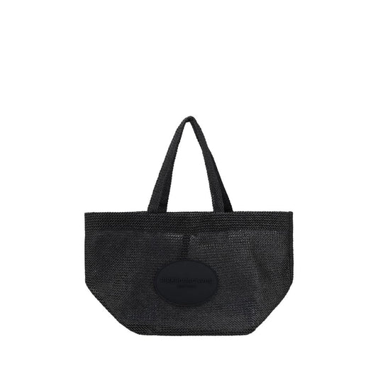 Alexander Wang Punch XL Raffia-Umhängetasche