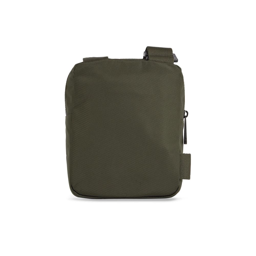 Calvin Klein – Grüne Kuriertasche aus recyceltem Polyester