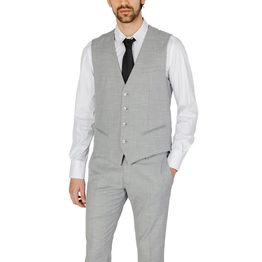 Antony Morato Graue Polyesterweste