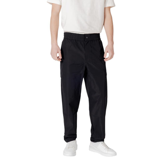 Calvin Klein Jeans – Schwarze Polyesterhose