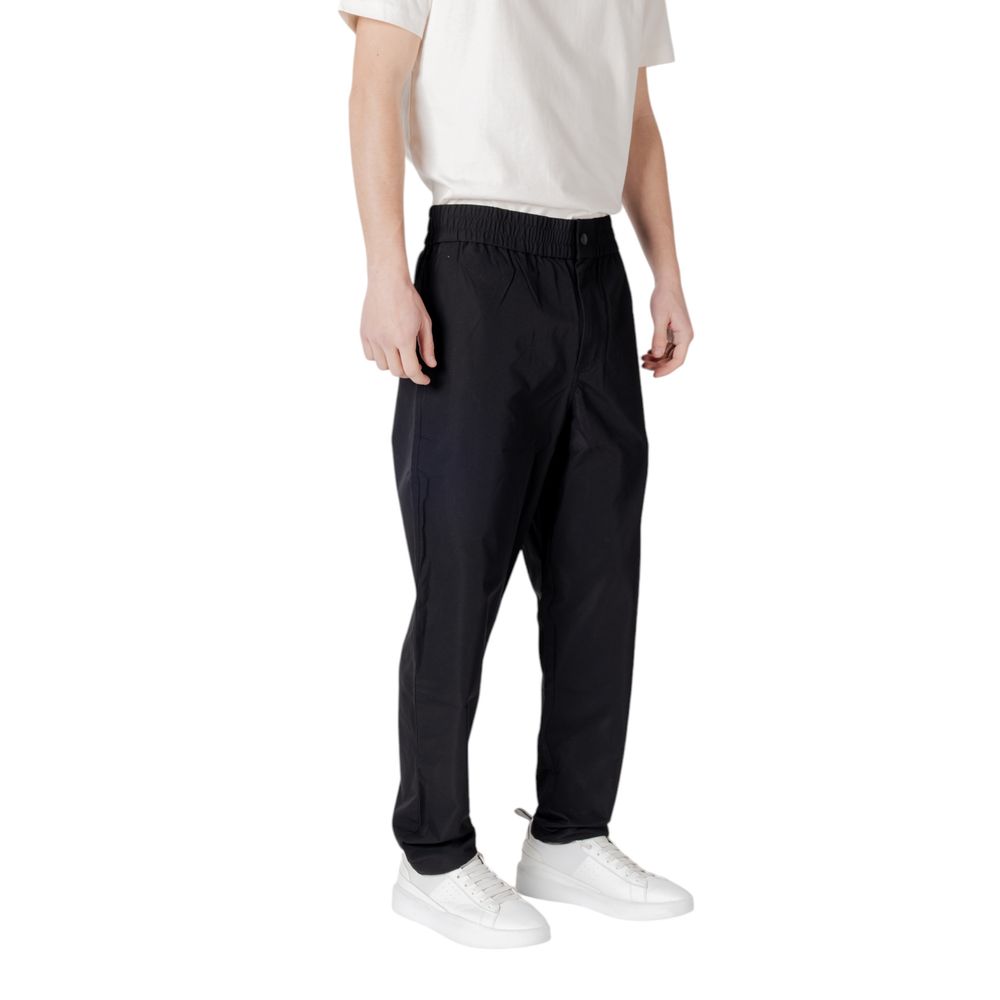 Calvin Klein Jeans – Schwarze Polyesterhose