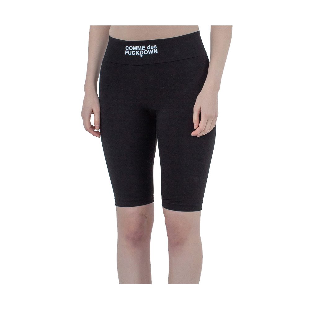 Schwarze Jeans und Hose aus schwarzem Polyester von Comme Des Fuckdown