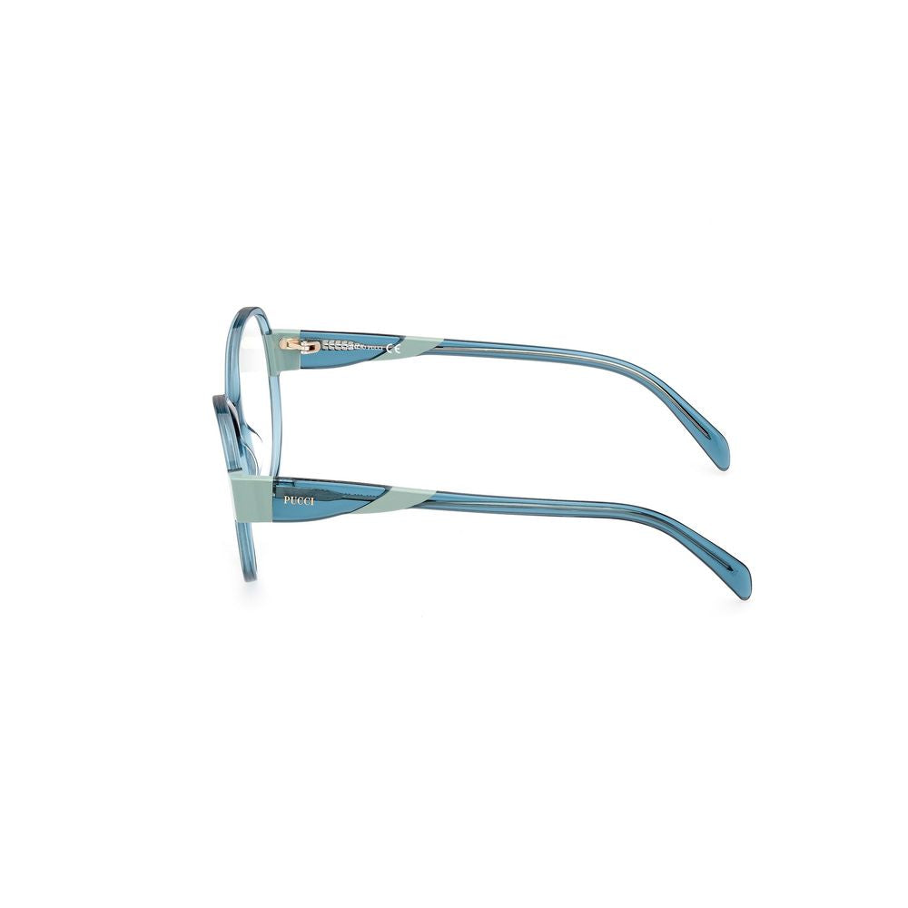 Grüne Acetatrahmen von Emilio Pucci