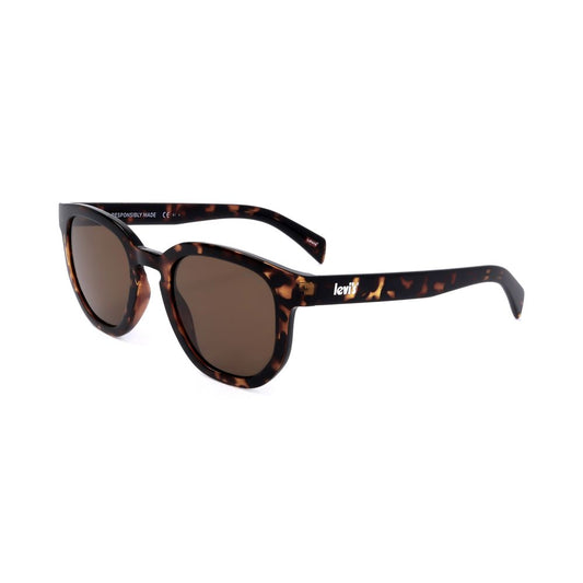 Levi's – Schwarze Sonnenbrille aus Edelstahl