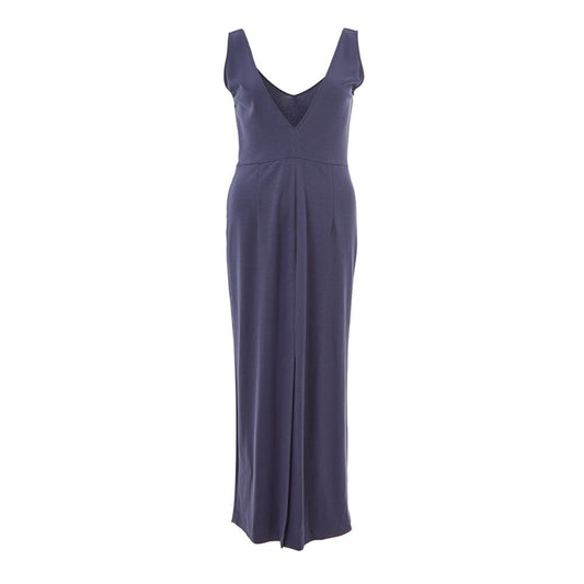 Lardini Blaue Viskose Lang
