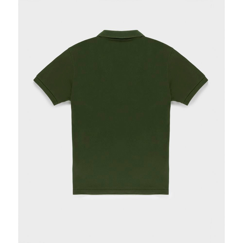 Grünes Poloshirt aus Baumwolle von Refrigiwear