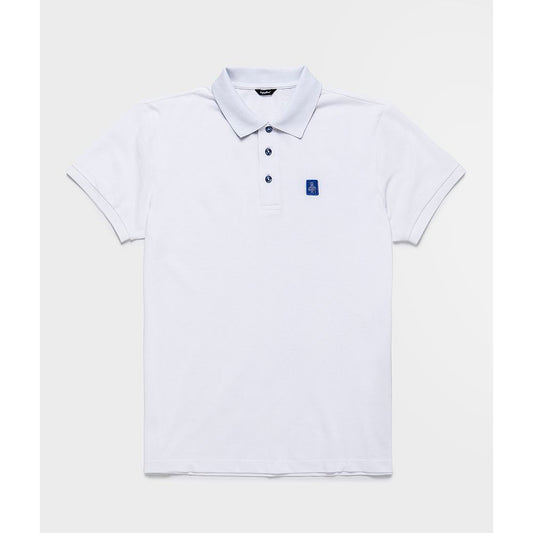 Weißes Poloshirt aus Baumwolle von Refrigiwear