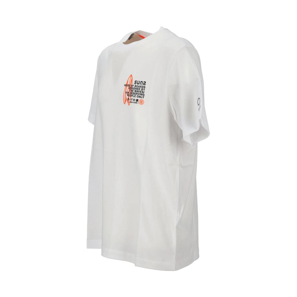 Weißes Baumwoll-T-Shirt von Suns