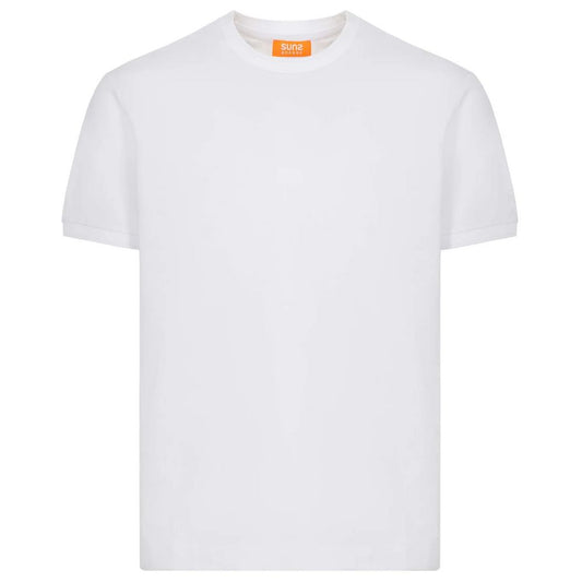 Weißes Baumwoll-T-Shirt von Suns