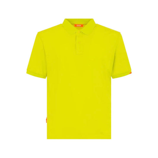Suns – Gelbes Poloshirt aus Baumwolle